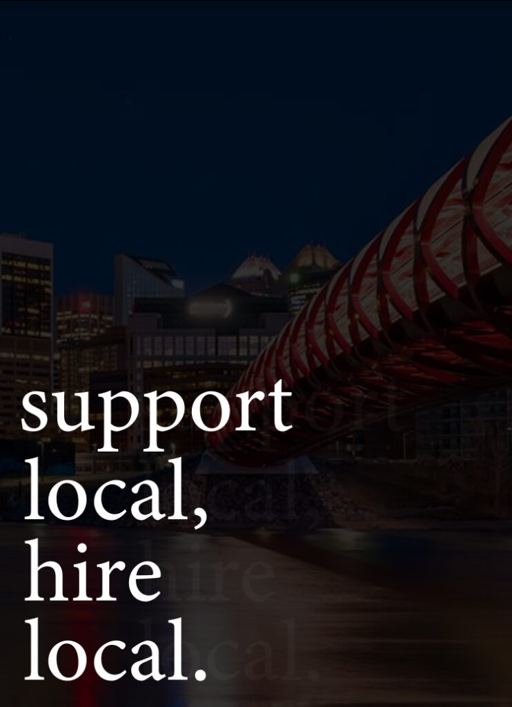 Support local calgary